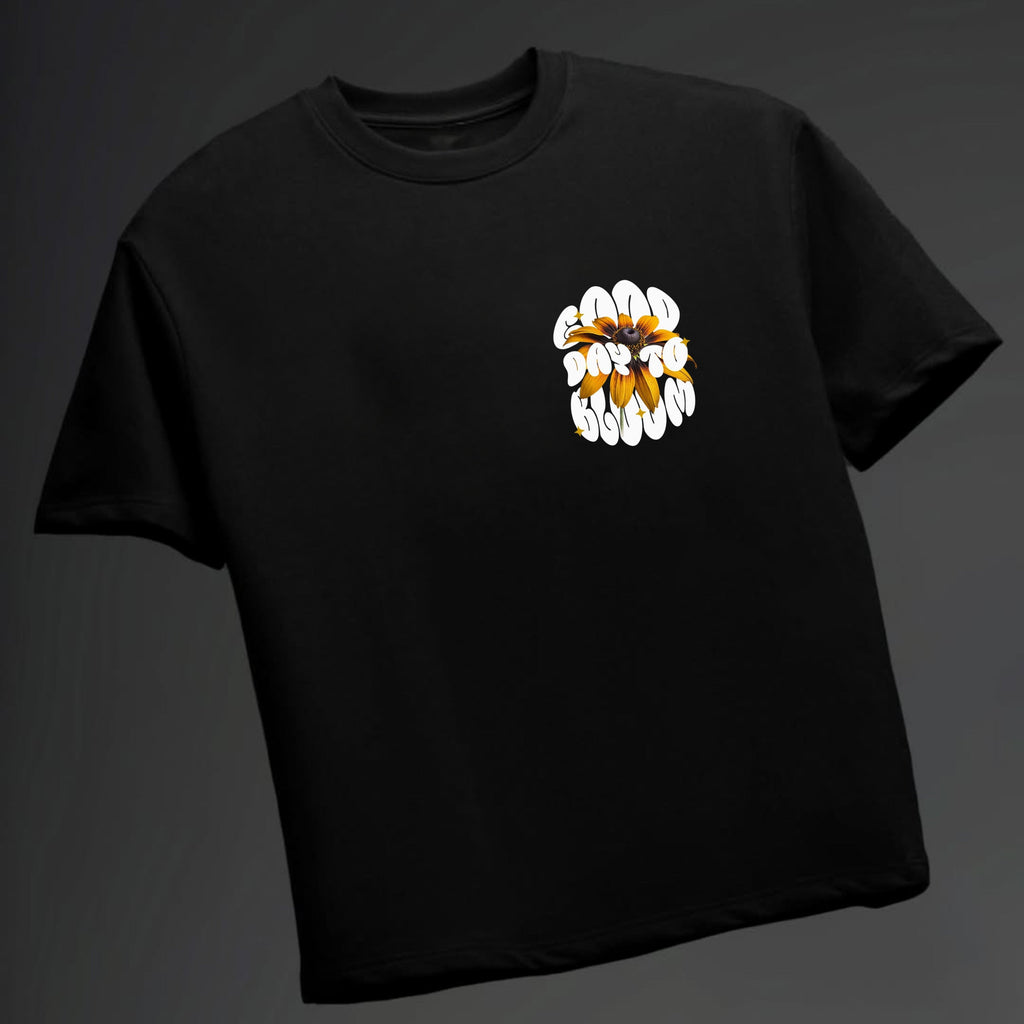 Men's Good to Bloom  printed Oversized Tshirt