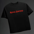Men's Royal Enfield  printed Oversized Tshirt