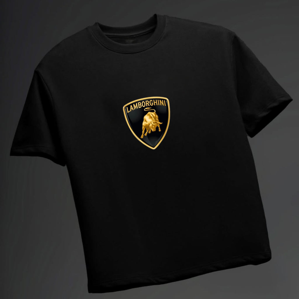 Men's Lamborghini  printed Oversized Tshirt