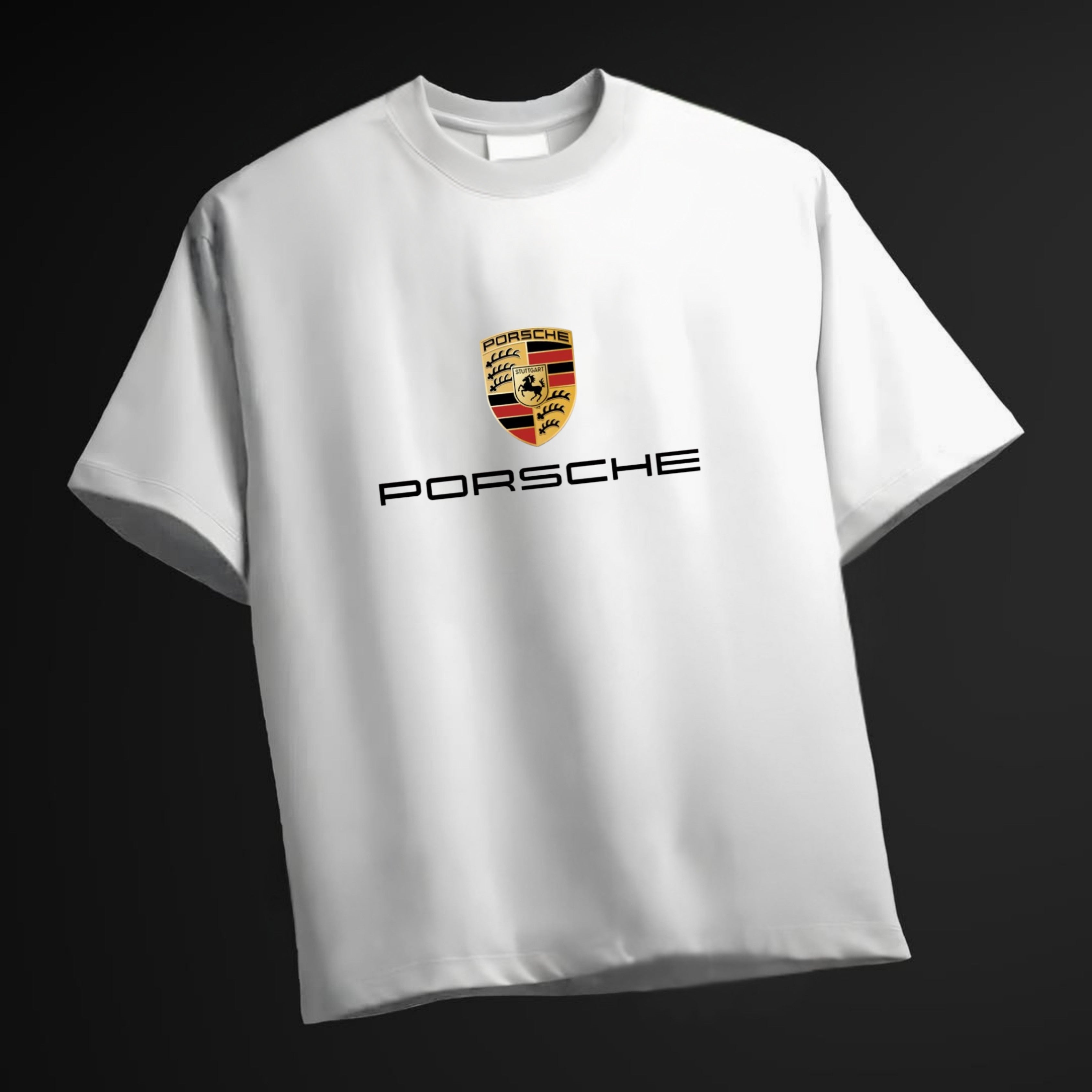 Men's porsche 911  car printed Oversized Tshirt