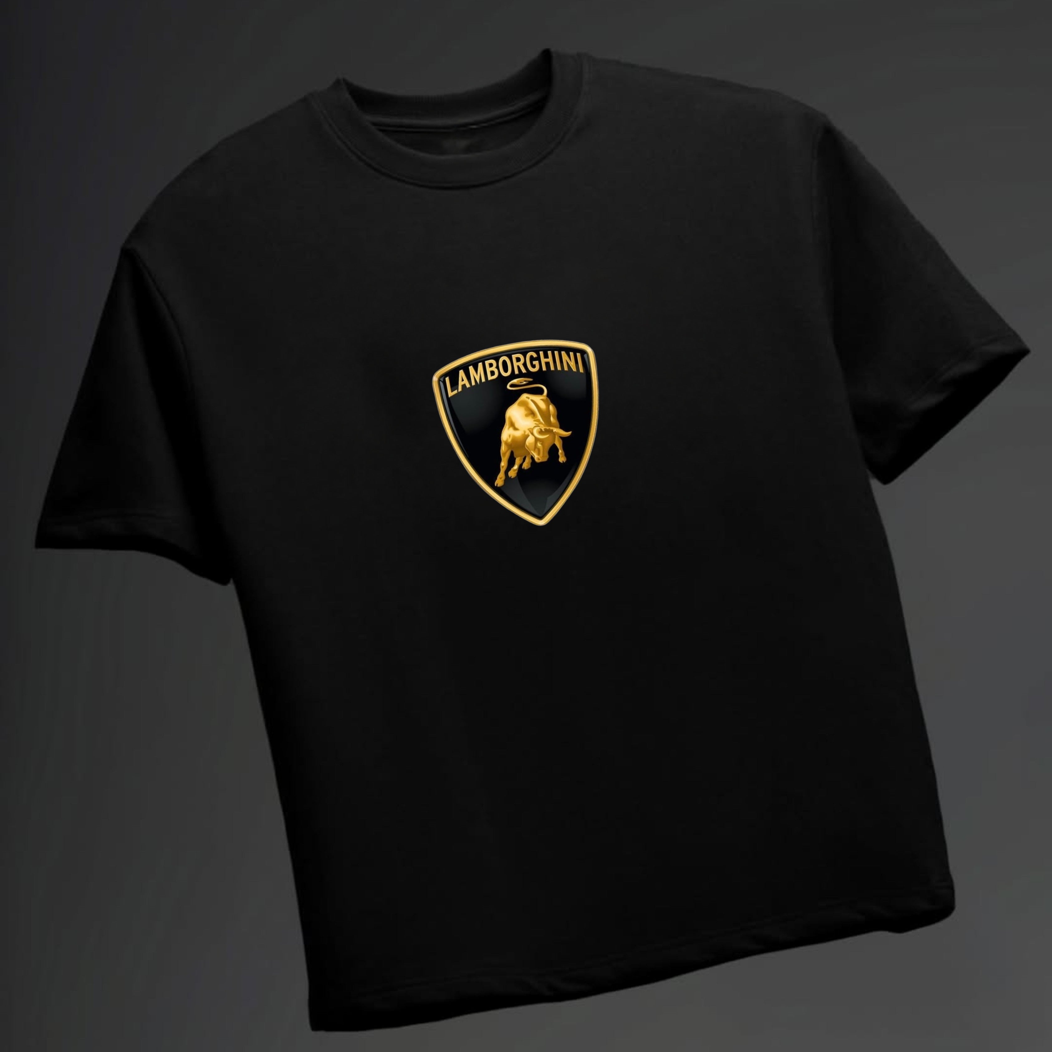 Men's Lamborghini  printed Oversized Tshirt
