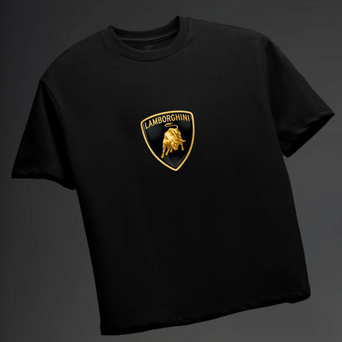 Men's Lamborghini  printed Oversized Tshirt